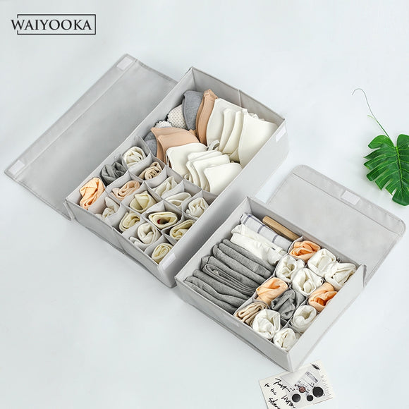 Collapsible Zipper Drawer Organizers